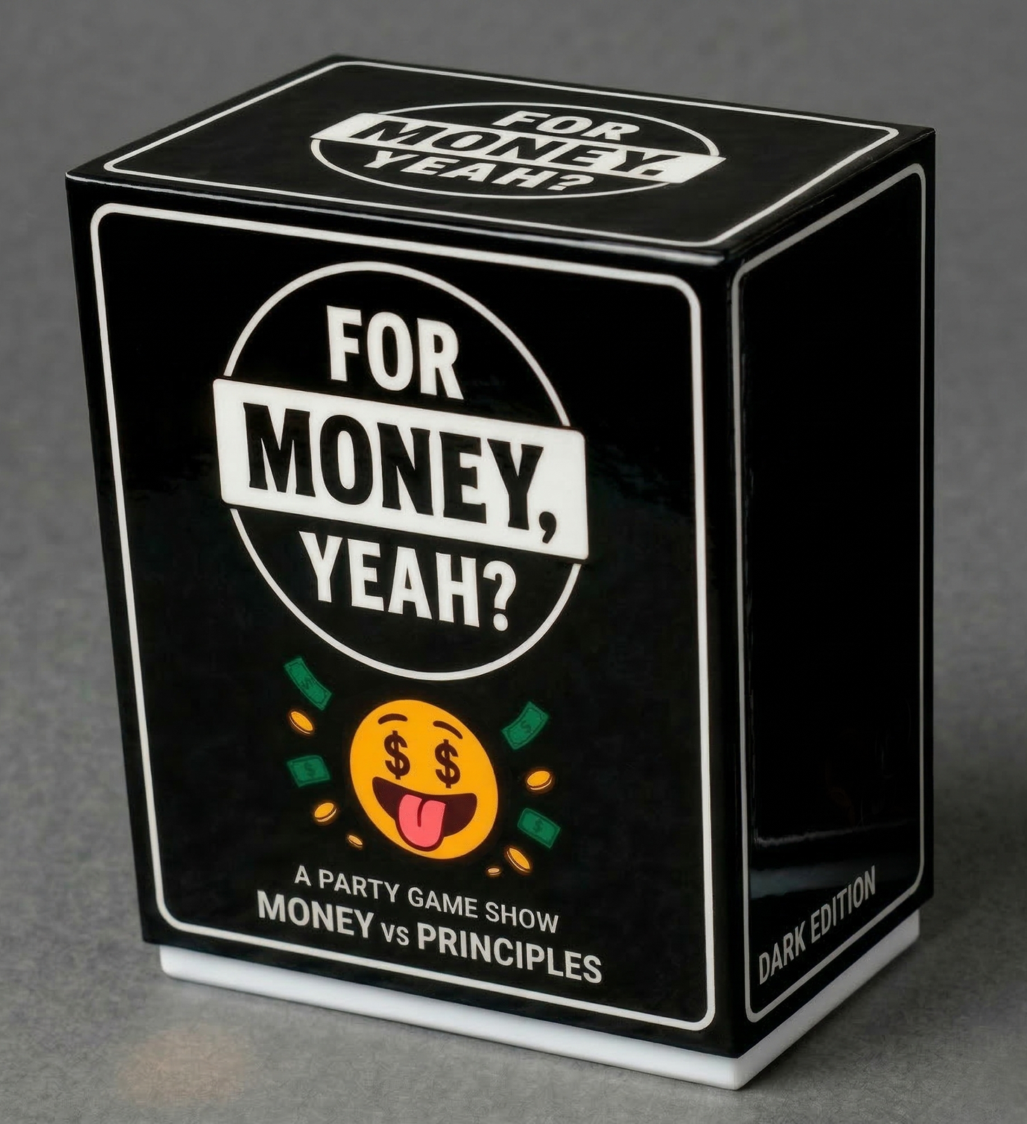 For Money, Yeah? Dark Edition box